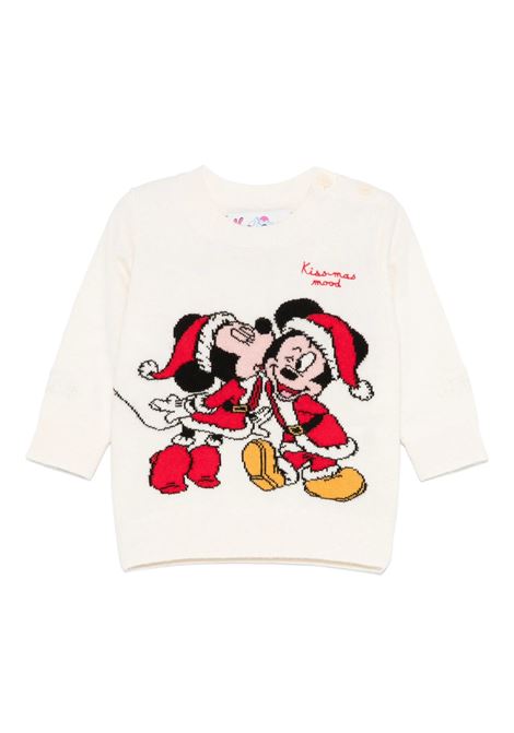 Pull Neonato con stampa SAINT BARTH | PRC0001N PRINCESS02046G KISSMASS MOOD 10 EMB